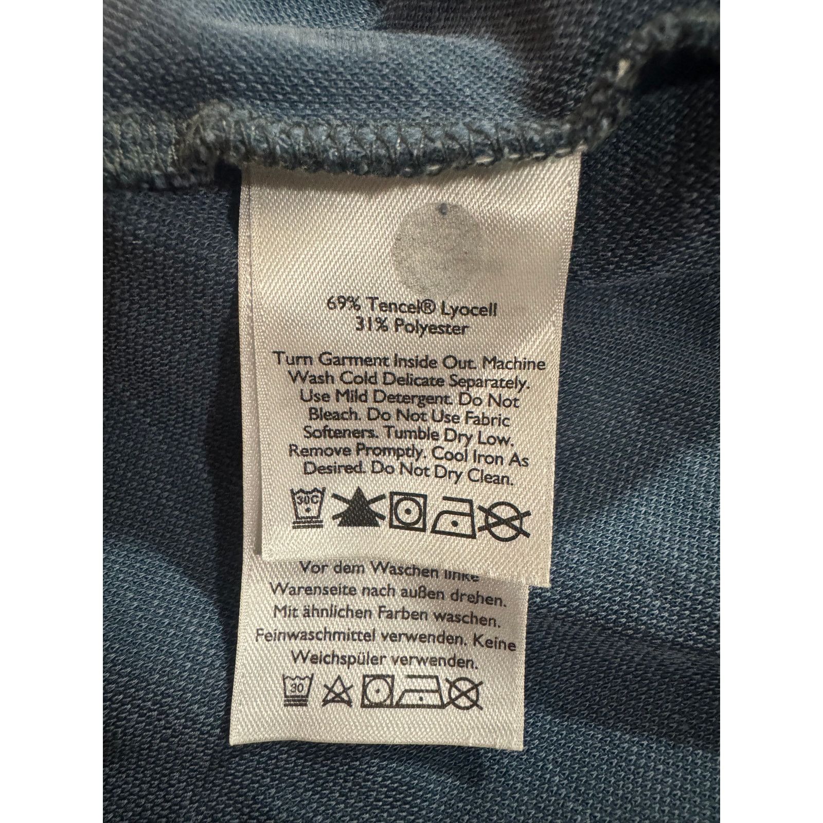 Eddie Bauer Eddie Bauer Tencel Lyocell Polo Shirt Men's Large Active Fit Size US L / EU 52-54 / 3 - 4 Thumbnail