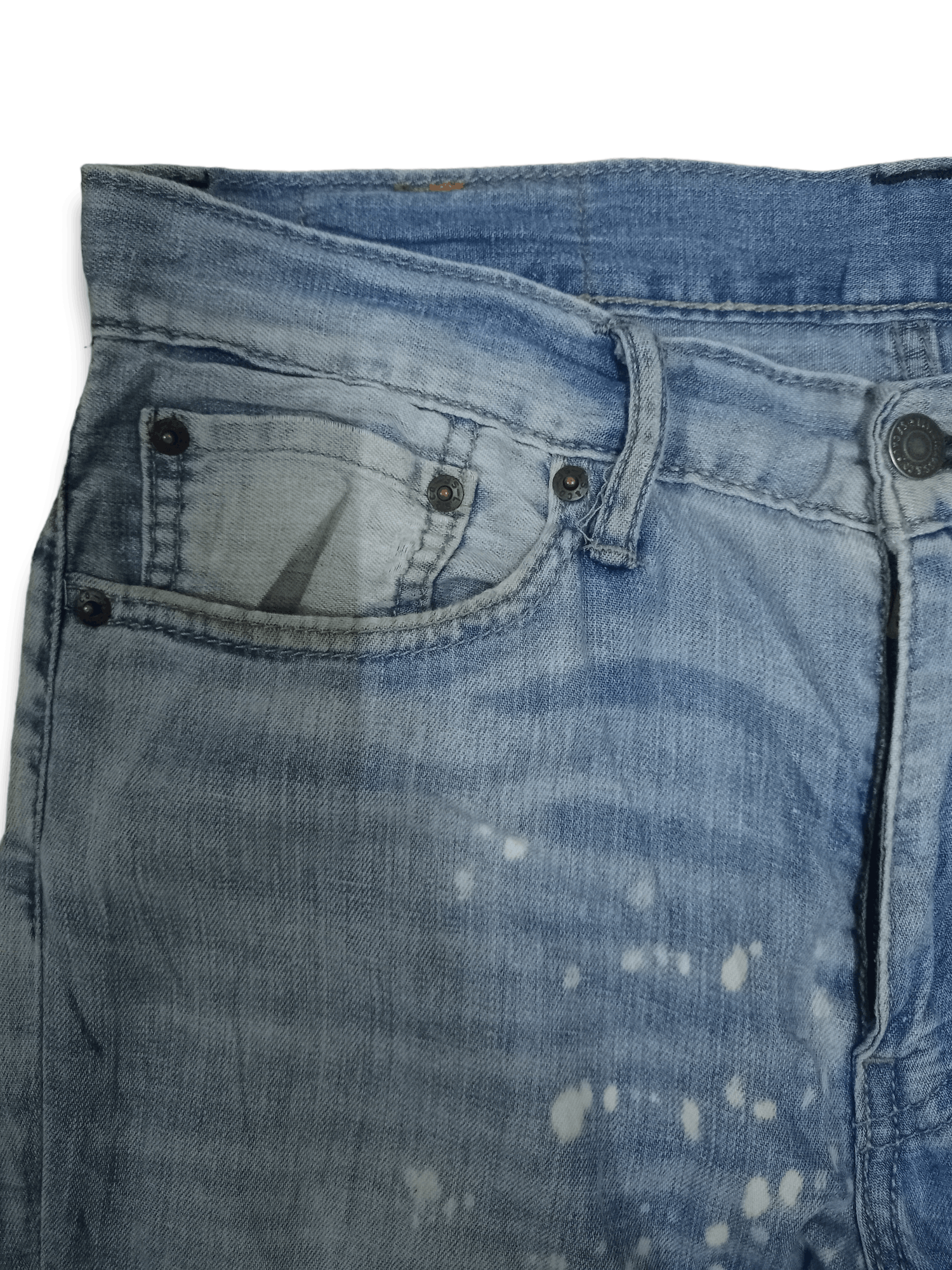 Vintage Levis 511 Acid Wash Style Distressed Jeans 33x31