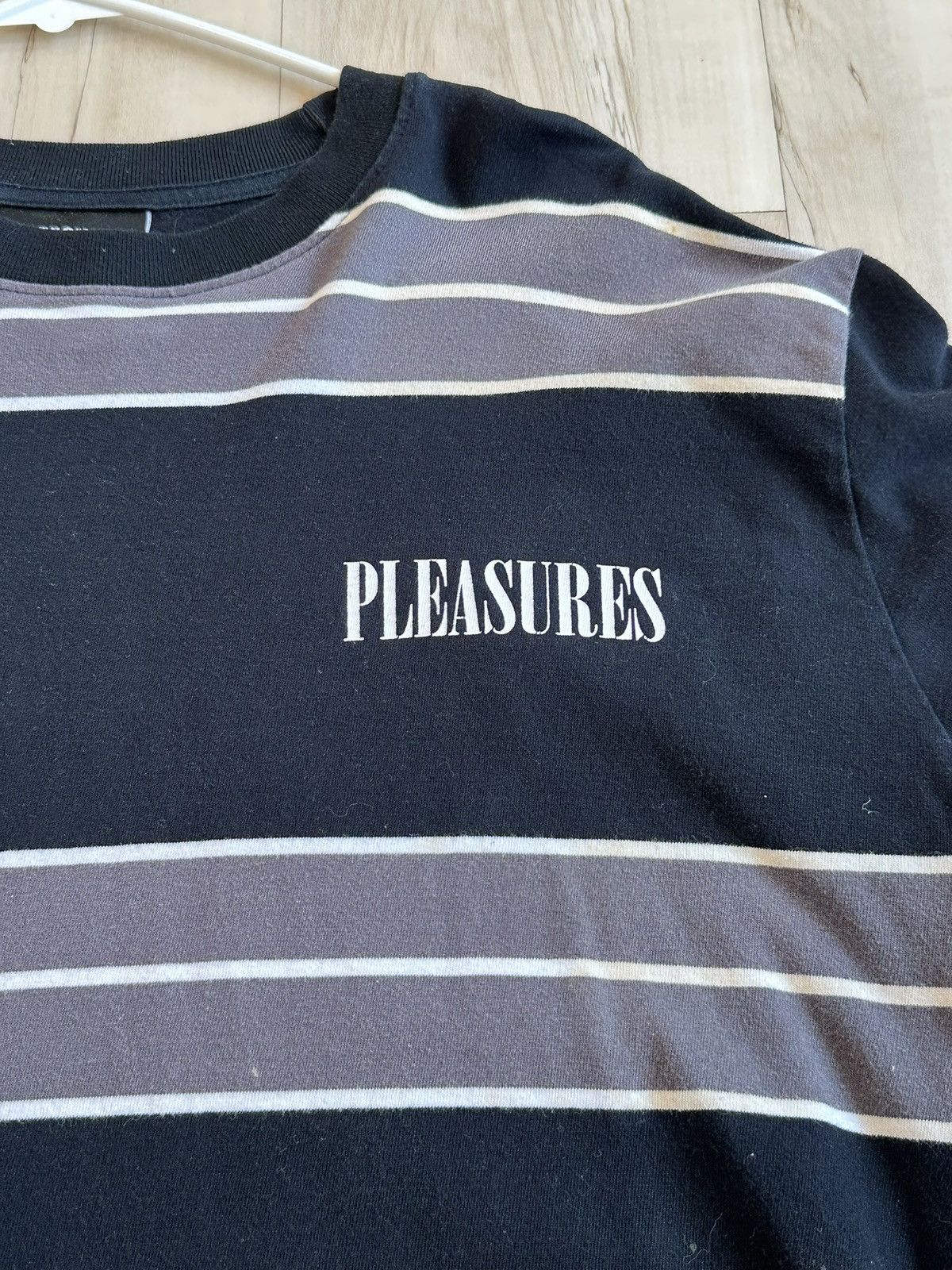 Pleasures Pleasures The Duty of Youth Striped Long Sleeve Shirt Large Size US L / EU 52-54 / 3 - 3 Thumbnail
