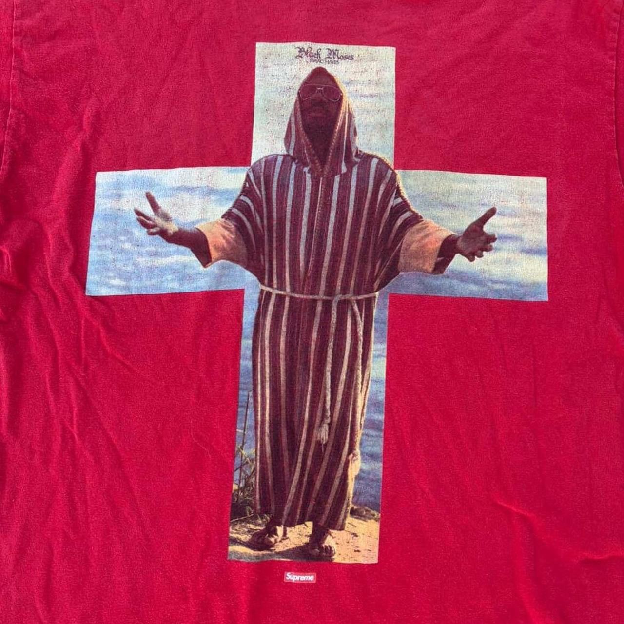 Supreme Supreme black moses Isaac Hayes t shirt Size US L / EU 52-54 / 3 - 2 Thumbnail