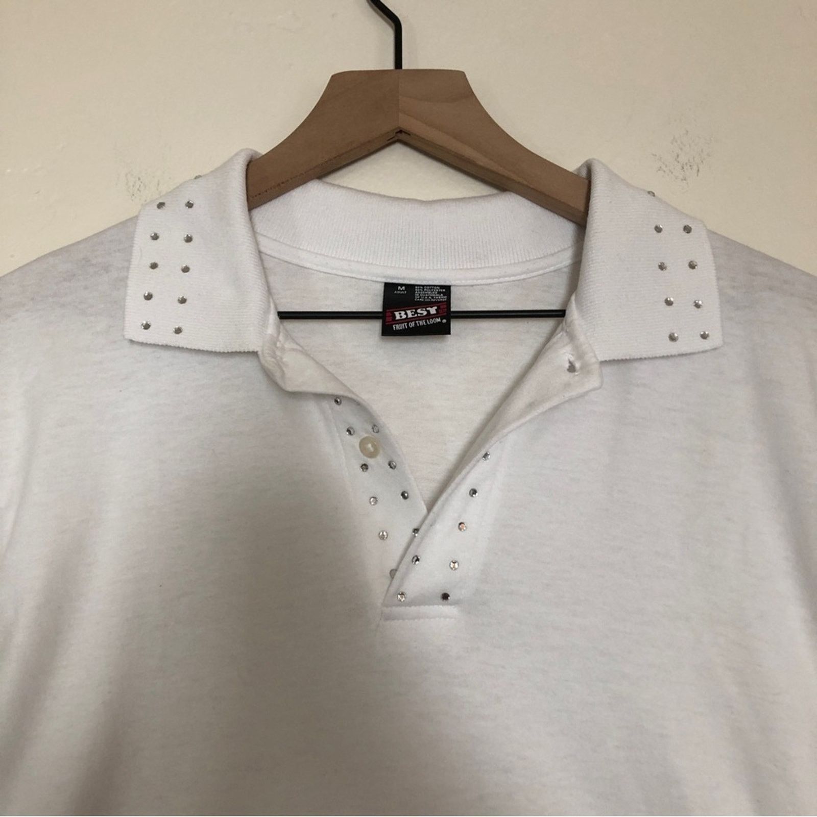 Fruit Of The Loom Fruit of the Loom Best Tee White Gemstone T-Shirt Top Size M / US 6-8 / IT 42-44 - 2 Thumbnail