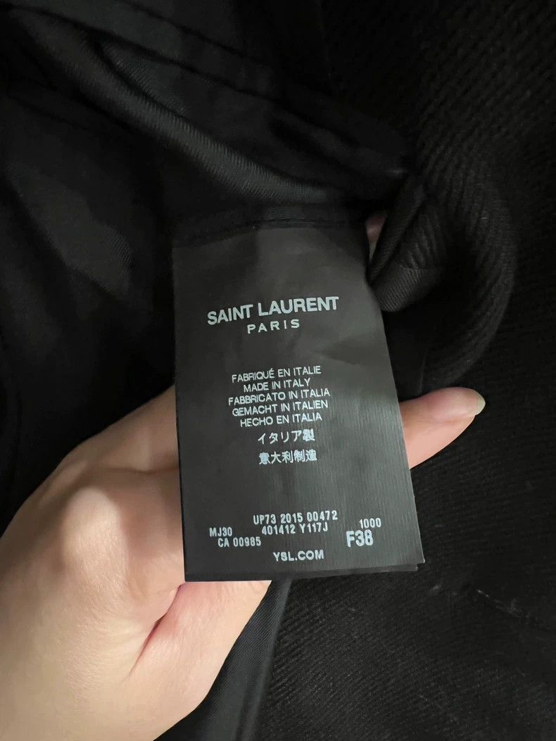 Yves Saint Laurent Saint Laurent Le Smoking Wool Coat- Size US M / EU 48-50 / 2 - 3 Thumbnail