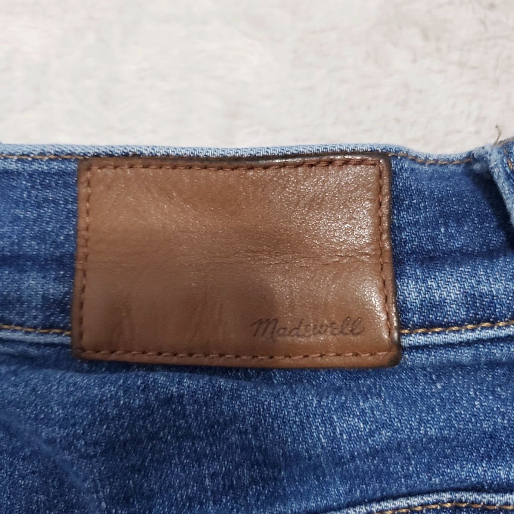 Madewell VINTAGE Madewell Jeans Women 27P Blue Med Wash 10" High Rise Skinny Short Inseam Women Jeans 27P Blue Med Wash 10" High Rise Skinny Short Inseam Size 26" / US 2 / IT 38 - 7 Thumbnail