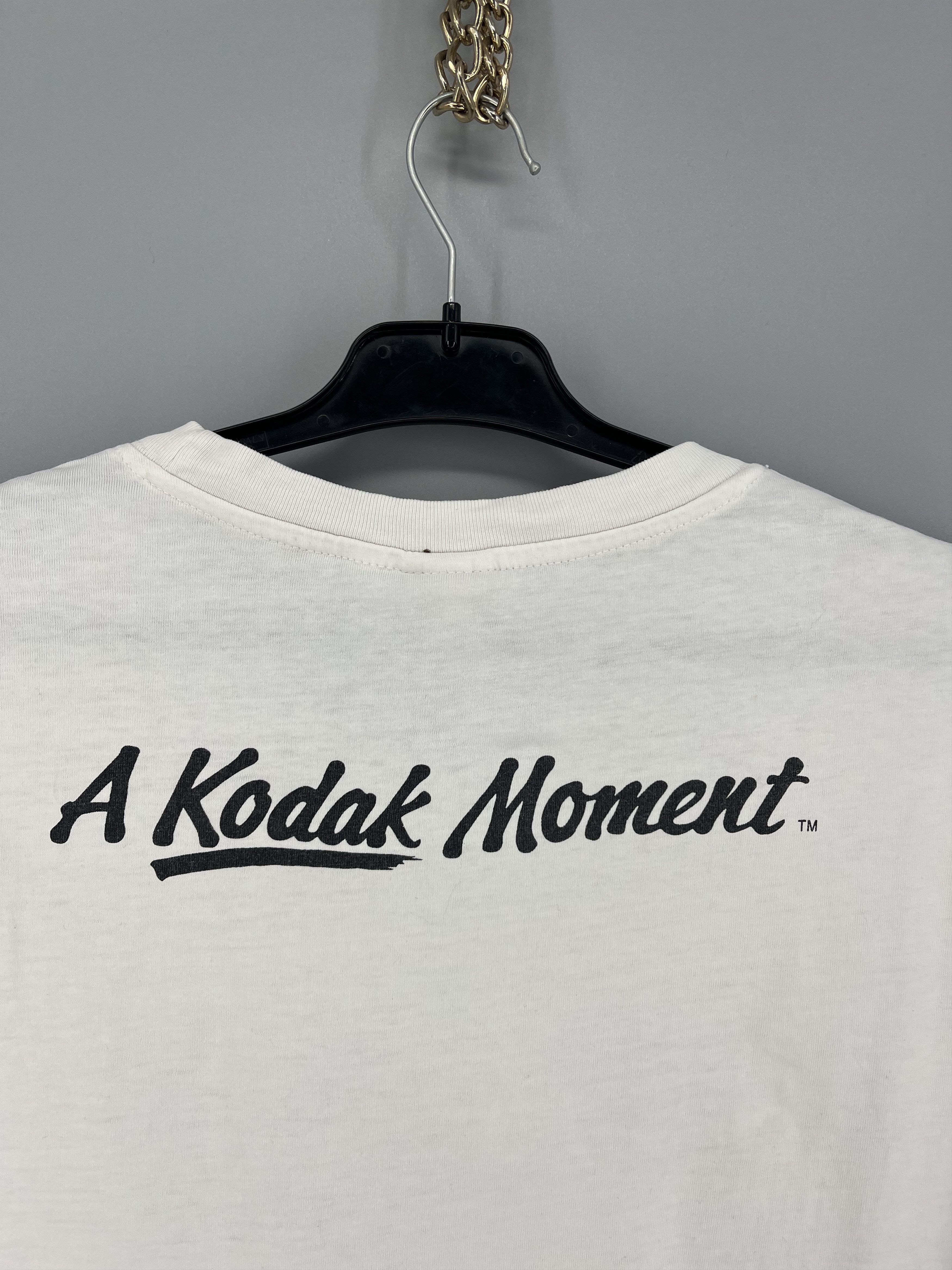 Kodak H&M~Kodak “A Kodak Moment” Men’s White T-Shirt Size XL Size US M / EU 48-50 / 2 - 11 Thumbnail