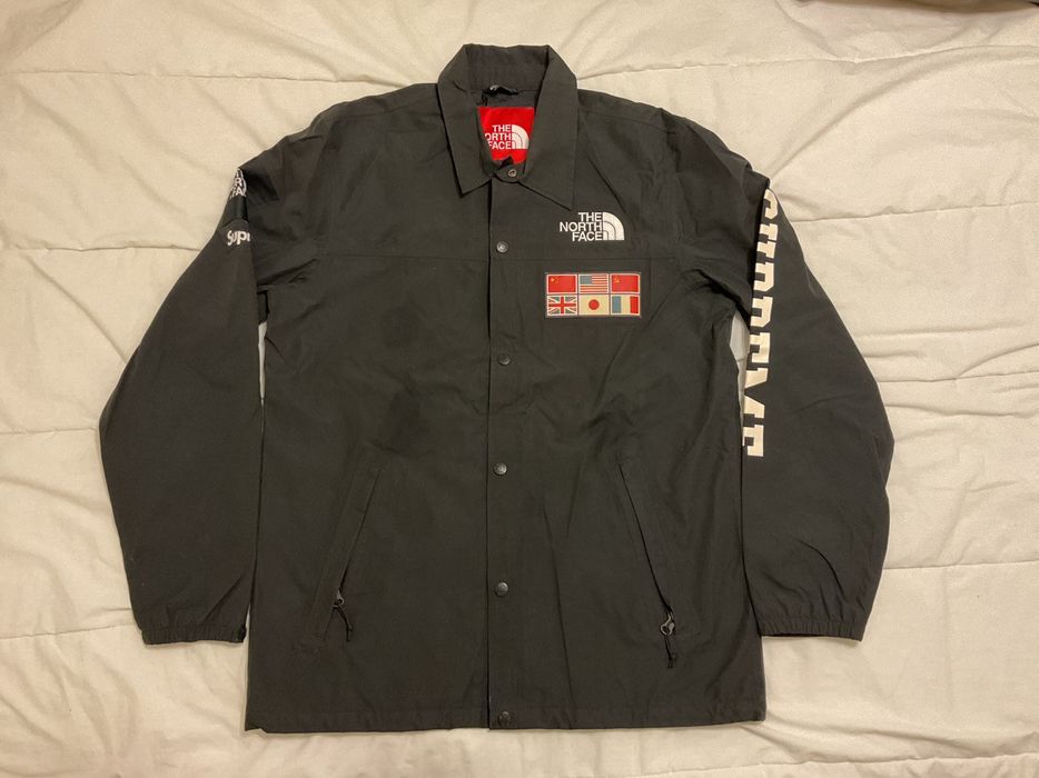 Supreme the north on sale face expedition coaches jacket