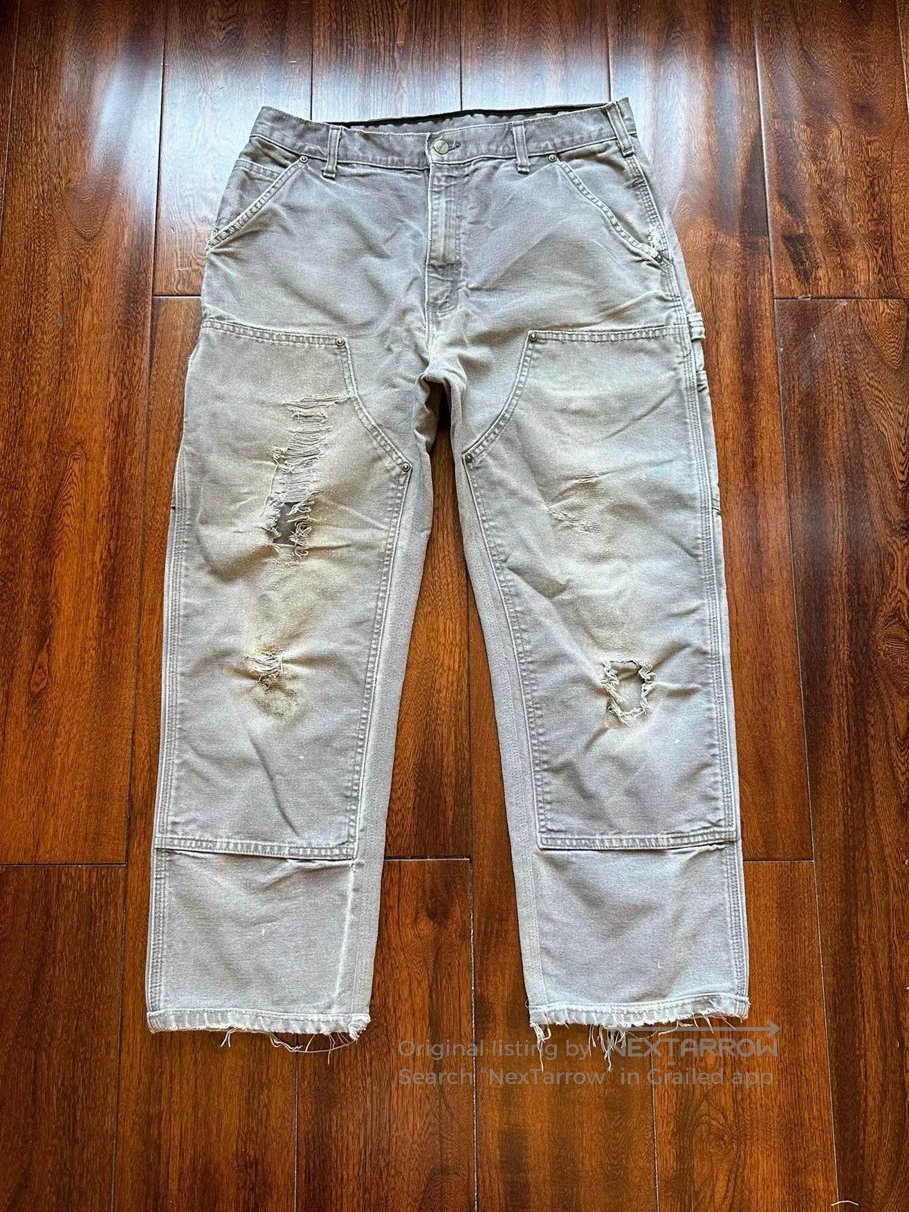 Vintage Vintage Carhartt Double Knee Work Pants. Size US 38 / EU 54 - 1 Thumbnail