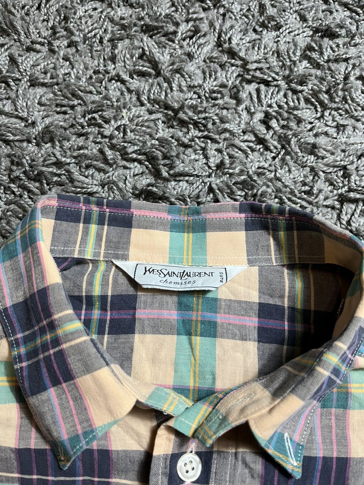 Yves Saint Laurent YVES SAINT LAURENT VINTAGE 90s HEART-POCKET T-SHIRT Size US XL / EU 56 / 4 - 4 Thumbnail