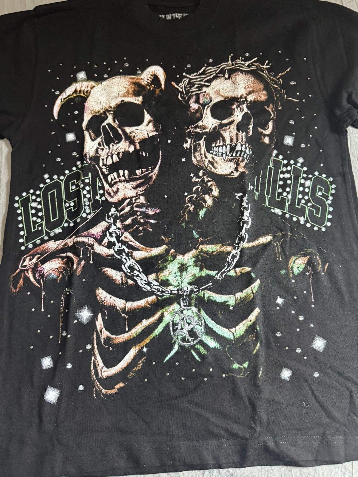 Other Lost In The Hills Twins Tee Size Small New Black Size US S / EU 44-46 / 1 - 5 Thumbnail