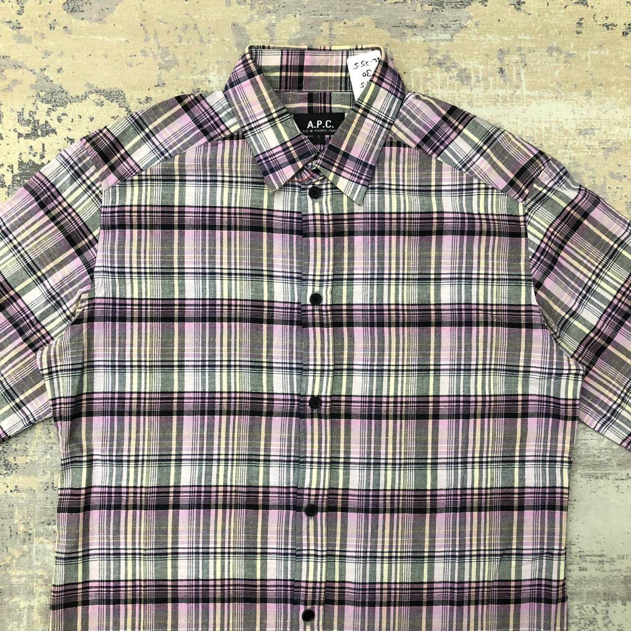 A.P.C. T291 A.P.C. RUE E FLEURUS PARIS FLANNEL SHIRTS Size US M / EU 48-50 / 2 - 4 Thumbnail