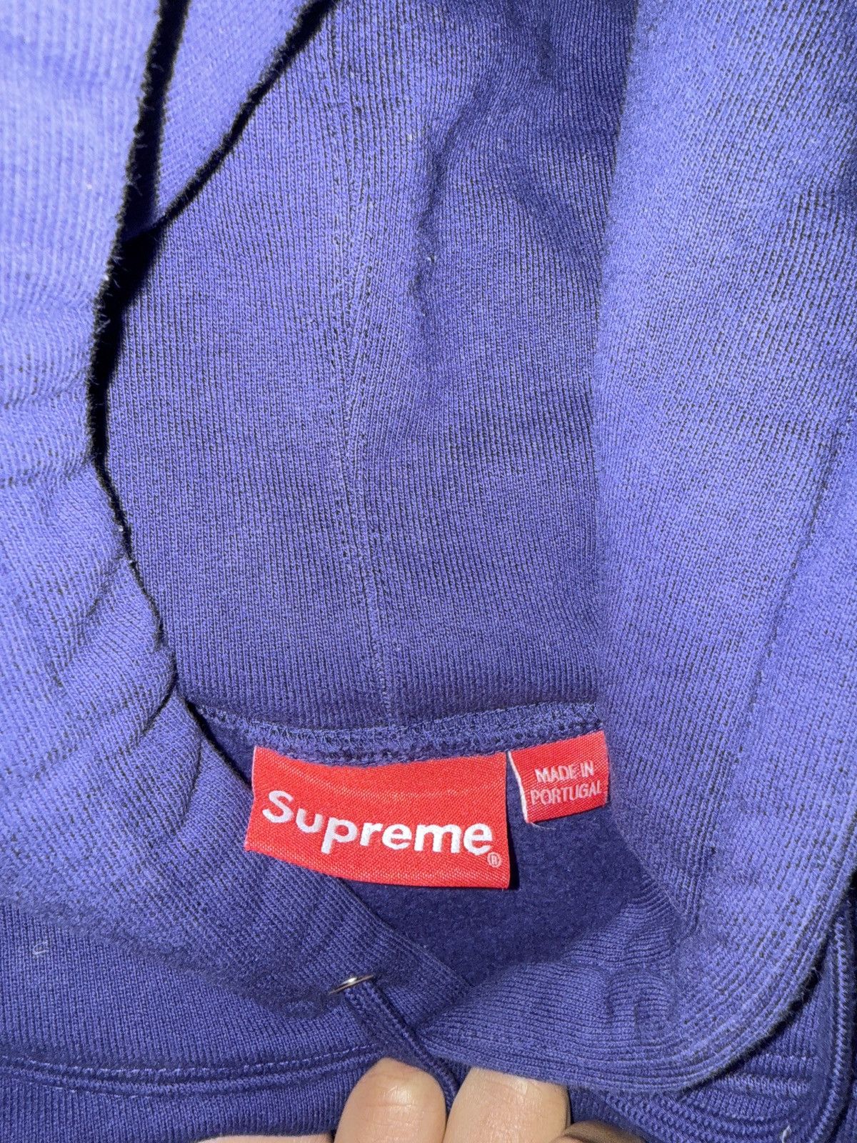 Supreme Supreme Handystyle Hooded Sweatshirt Navy Size US L / EU 52-54 / 3 - 2 Thumbnail
