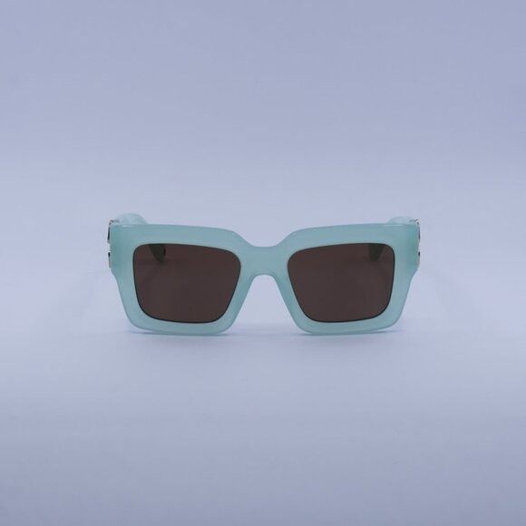 Off-White Off-White OERI14D MYSTIC 5364 Sunglasses Sage Square Frame Size ONE SIZE - 2 Thumbnail