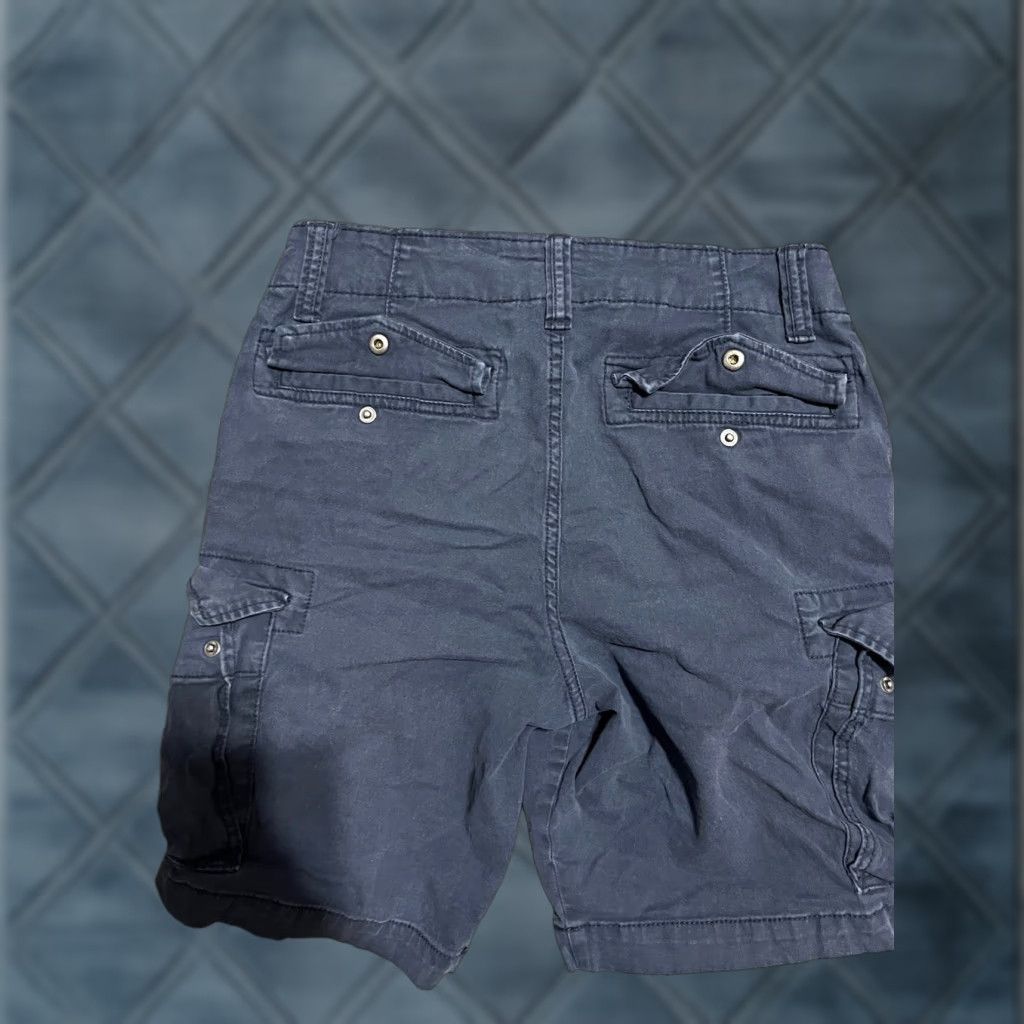 Old Navy Old Navy Mens Navy Blue Lived In Straight Flat Front 10" Chino Short - Size 29 Size US 29 - 1 Thumbnail