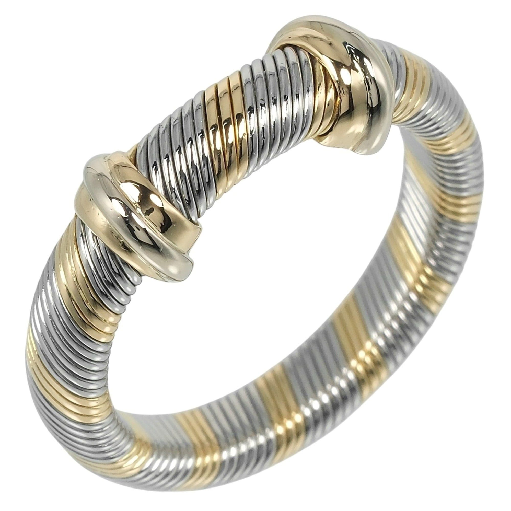 Cartier Cartier All Air Ciel Vintage Ring, Size 11.5, 18K Yellow Gold and Stainless Steel, Approx. 5.7g Size ONE SIZE - 1 Thumbnail