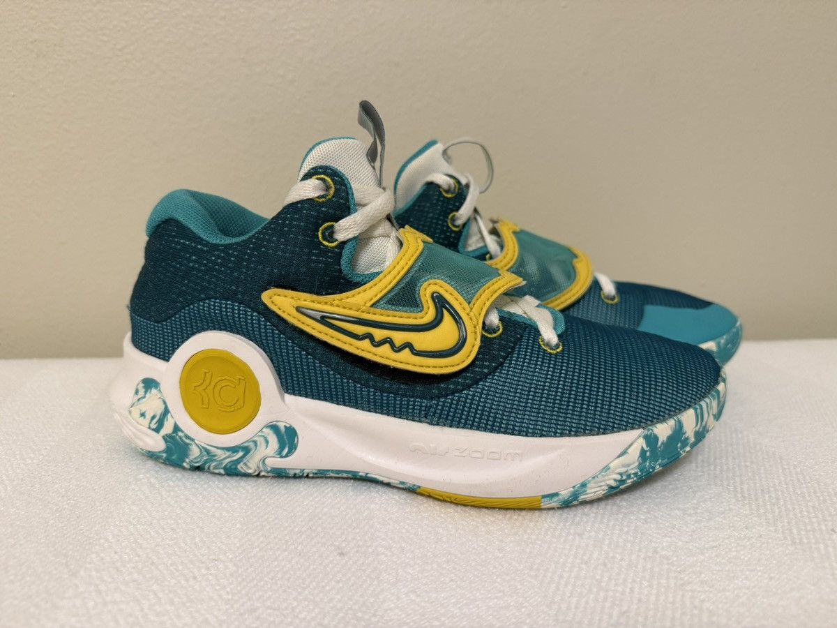 Nike Nike KD Trey 5x clear jade sulphur mens size 7 Size US 7 / EU 40 - 3 Thumbnail