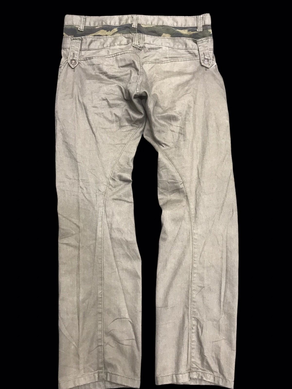 Japanese Brand 💥DOUBLE WAIST💥BreathMINT Twistd Leg Multipockets Pant F428 Size US 34 / EU 50 - 2 Thumbnail