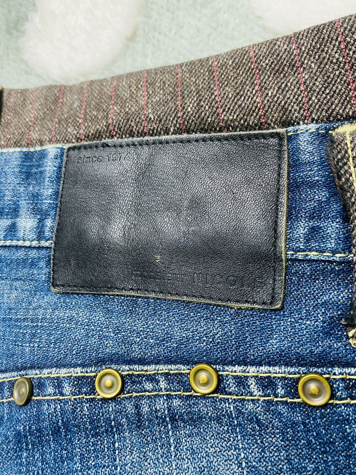 Japanese Brand vintage Monsieur Nicole Hybrid Size US 34 / EU 50 - 15 Thumbnail