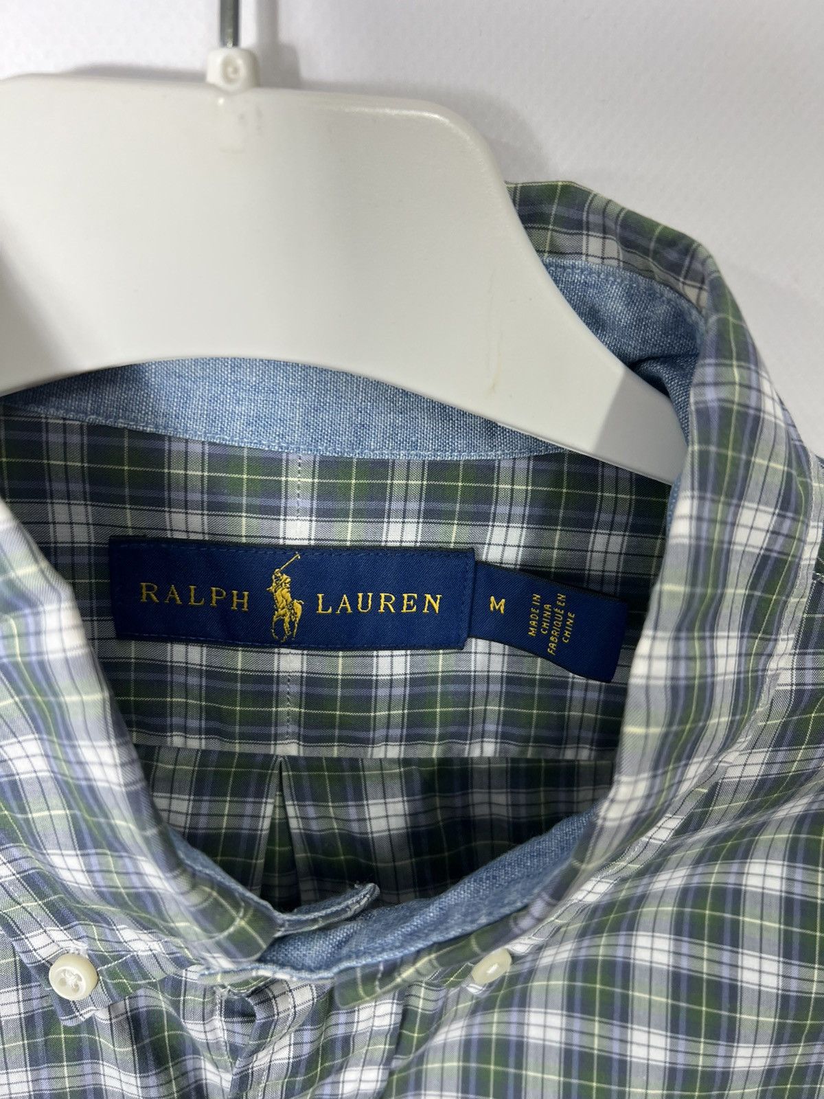 Polo Ralph Lauren Vintage streetwear Polo Ralph Lauren Plaid Button up Shirt Size US M / EU 48-50 / 2 - 5 Thumbnail