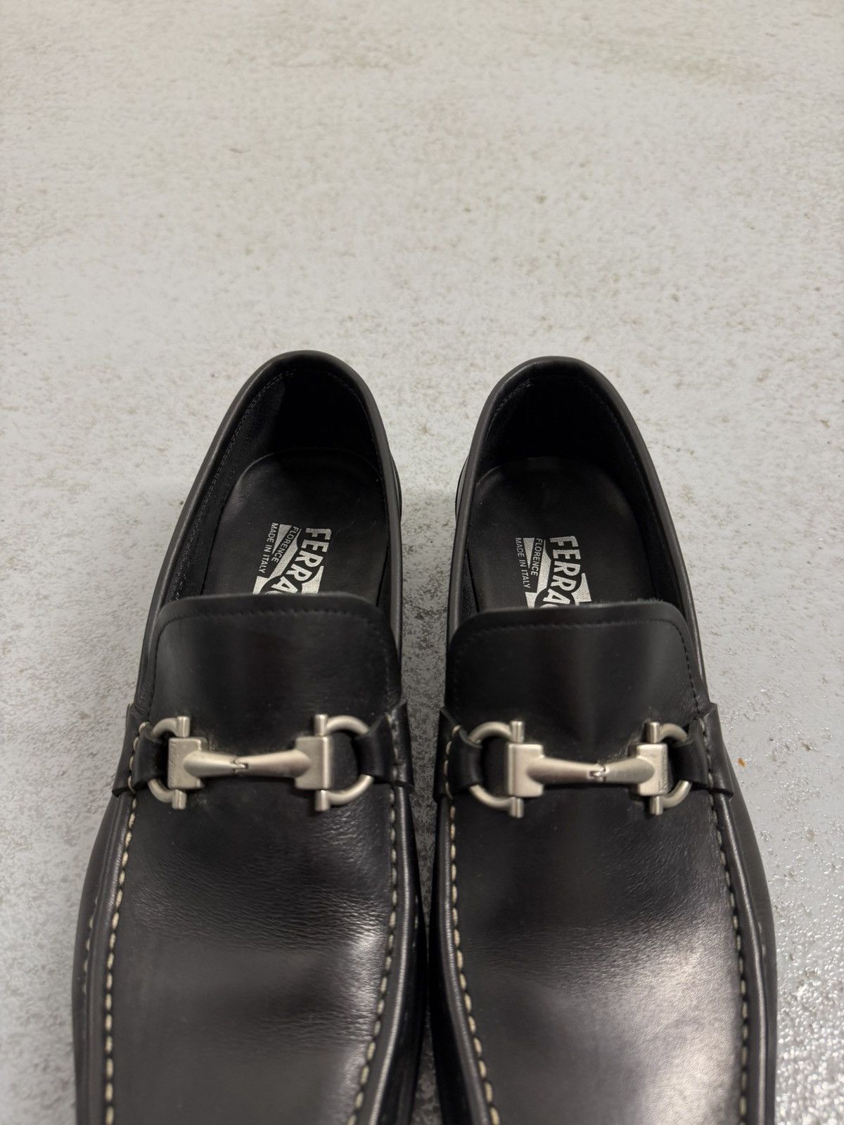 Salvatore Ferragamo Vintage Salvatore Ferragamo Metal Buckle Leather Moccasins Size US 8 / EU 41 - 5 Thumbnail
