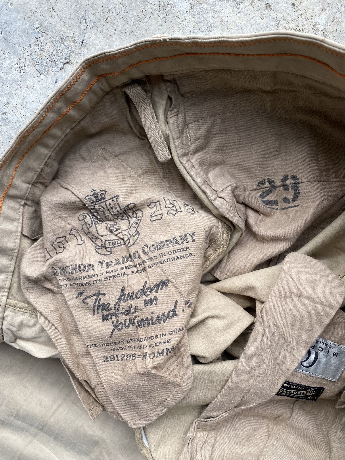 Japanese Brand 291295 Homme Cargo Bush Pants Size US 32 / EU 48 - 15 Thumbnail