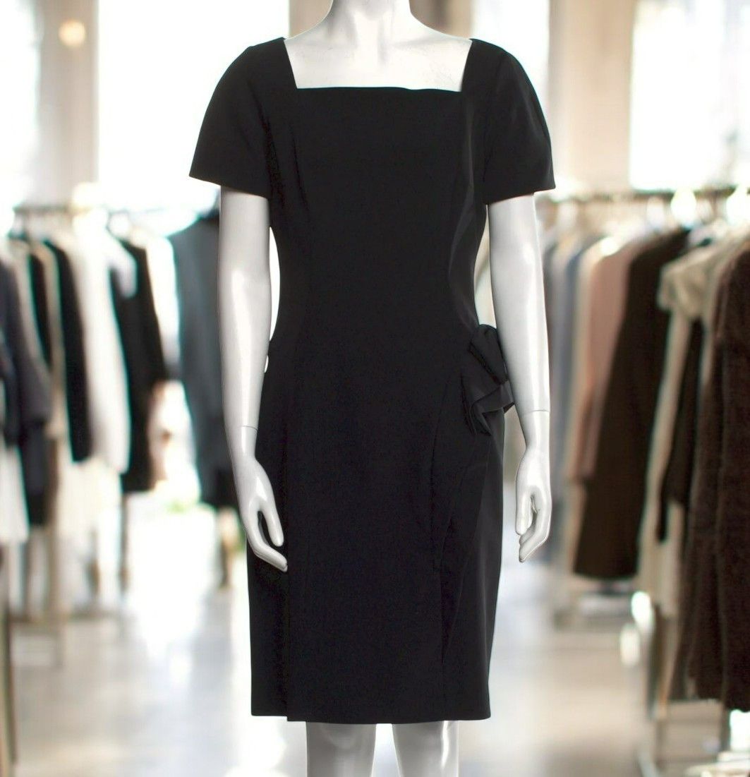 Other Teri Jon by Rickie Freeman Embellished Shift Dress – Black Size XS / US 0-2 / IT 36-38 - 1 Thumbnail