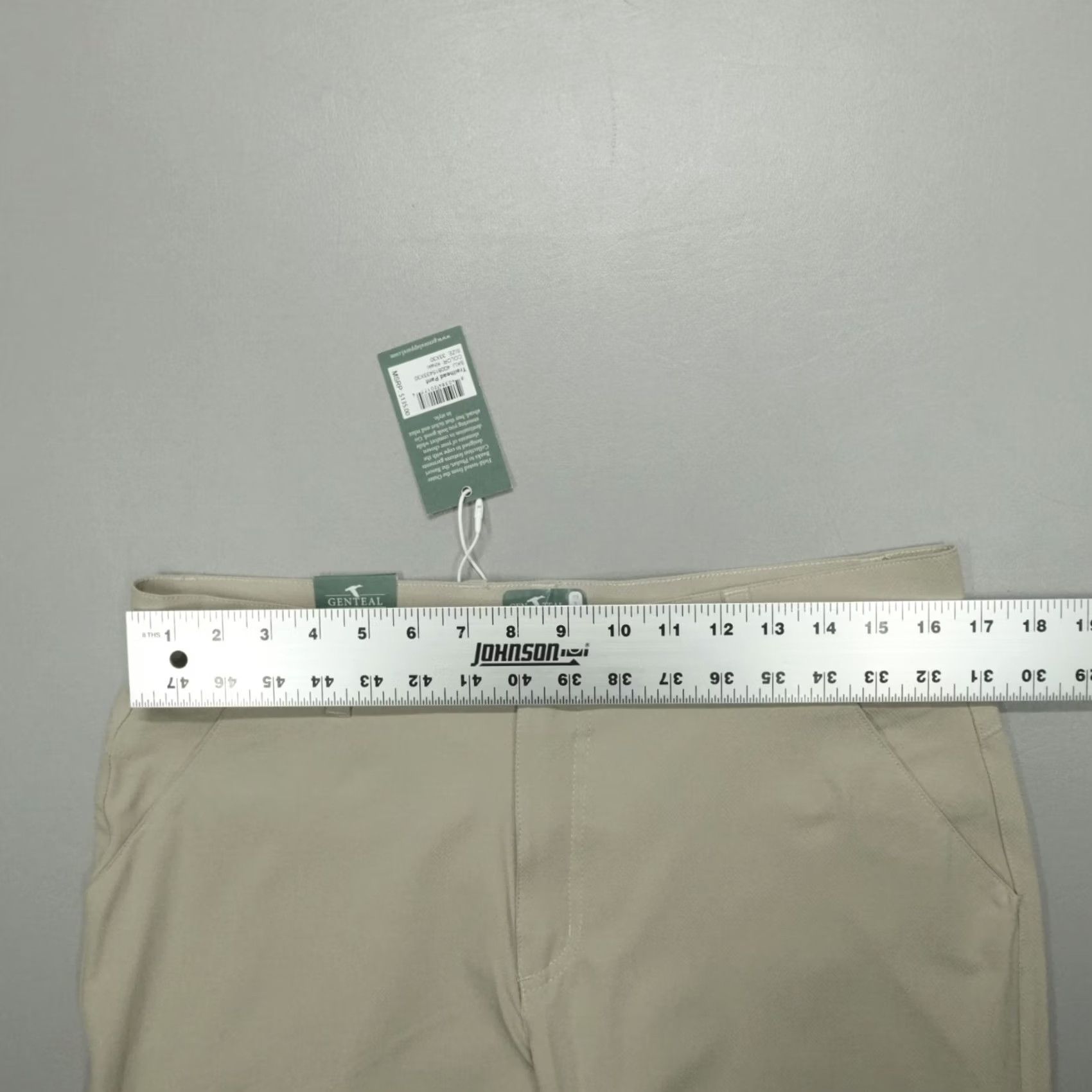 Vintage GenTeal Trailhead Pant Men's 33x30 Khaki Classic Fit Wicking Trail Hiking Size US 33 - 4 Thumbnail