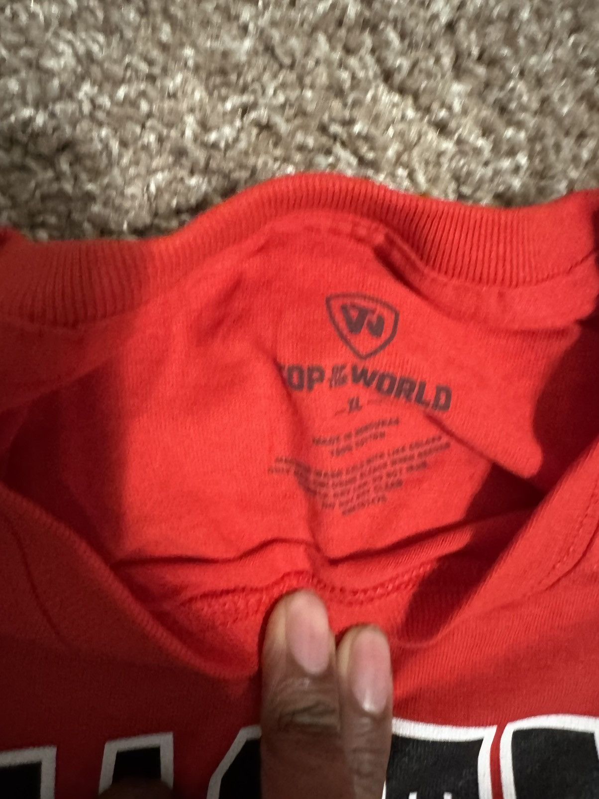 Top Of The World Texas Tech Long Sleeve Shirt Size US XL / EU 56 / 4 - 2 Thumbnail