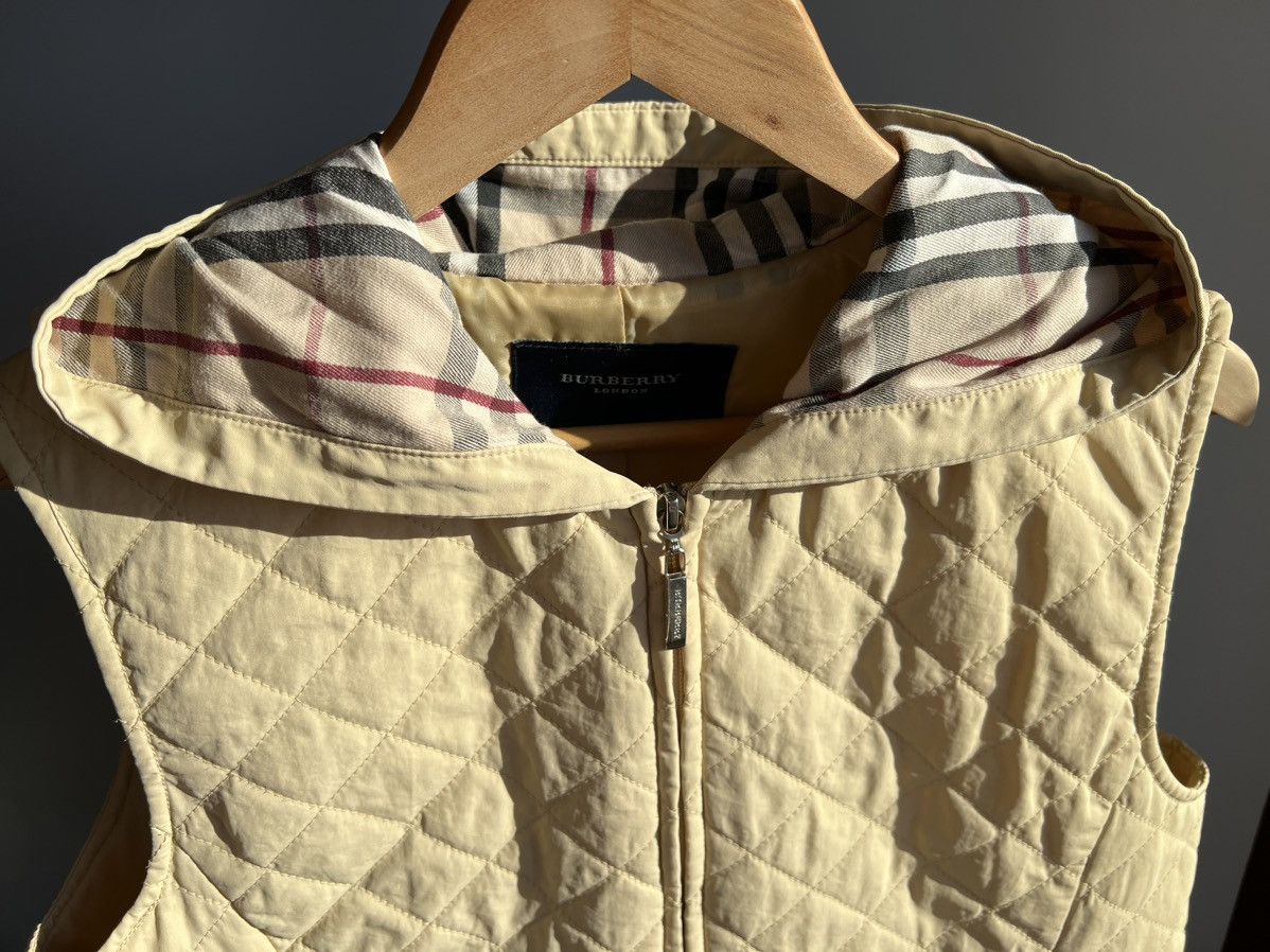 Burberry Vintage Burberry London Quilted Vest Size M / US 6-8 / IT 42-44 - 6 Thumbnail
