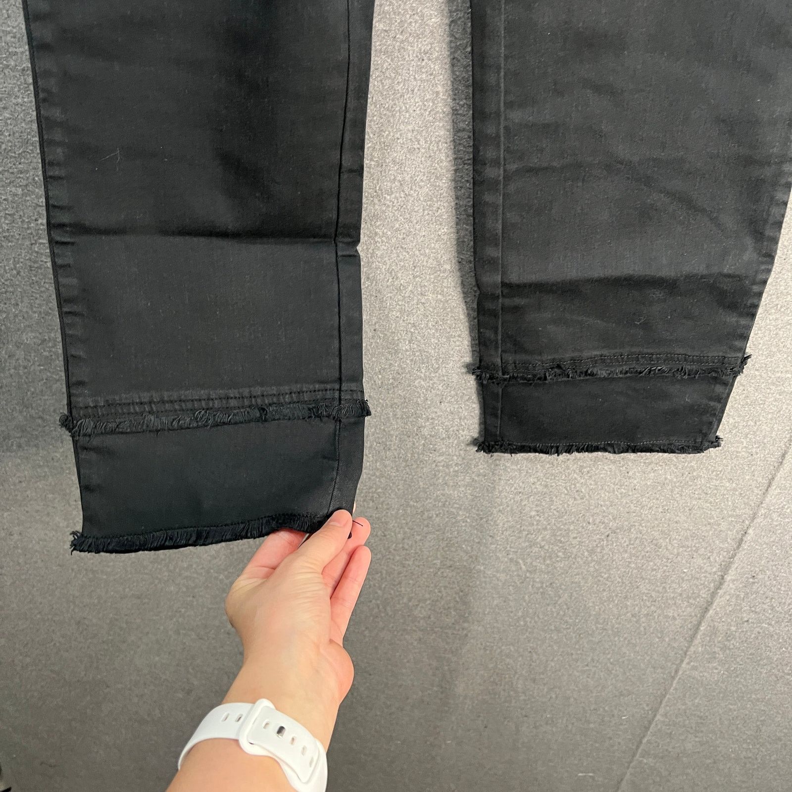 Other Belle By Kim Gravel TripleLuxe Reg Twill Cropped Str Size 32" / US 10 / IT 46 - 6 Thumbnail