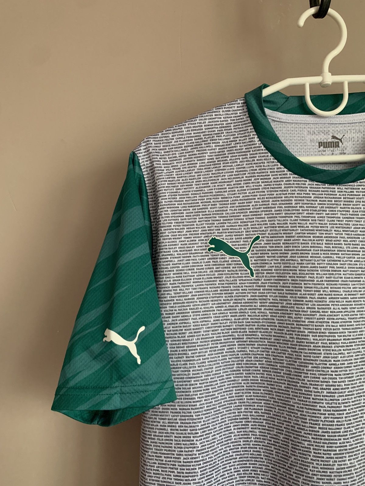 Puma Wigan Athletic Third Football Shirt Puma Soccer Jersey Sz L Size US L / EU 52-54 / 3 - 3 Thumbnail