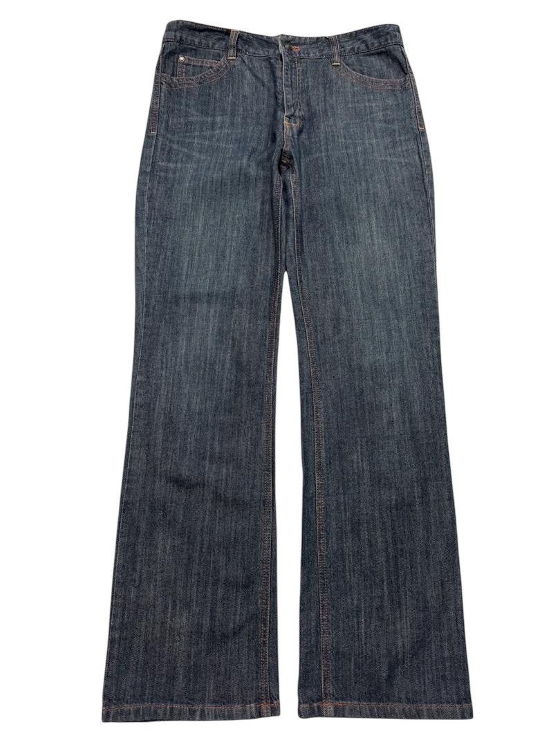 Vintage 💥FLARE💥VINTAGE JAPANESE STONE WASHED SICK STYLE DENIM Size US 29 - 1 Thumbnail