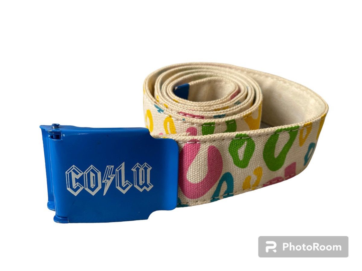 Hysteric Glamour Japanese Brand Co & Lu Rip Off ACDC Band Multicolor Belt Size ONE SIZE - 1 Thumbnail