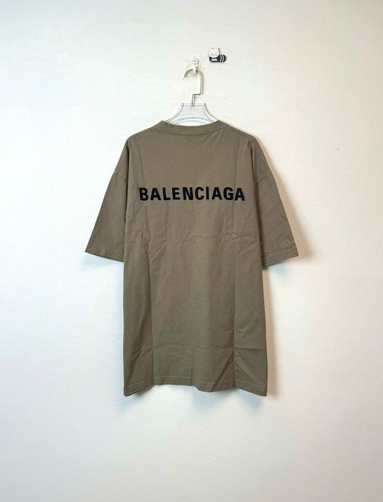 Balenciaga Balenciaga Brown knit logo monogram short sleeve T-shirt 25 Size US XS / EU 42 / 0 - 3 Thumbnail