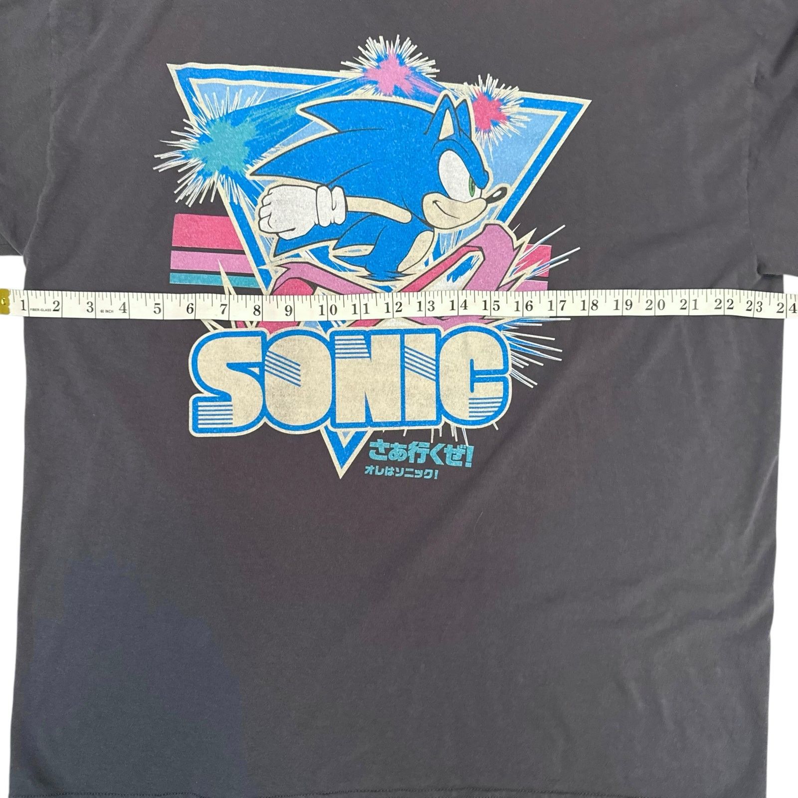 Other Sonic the Hedgehog Retro Long Sleeve Shirt XL Gray Sega 90s Size XL / US 12-14 / IT 48-50 - 10 Thumbnail