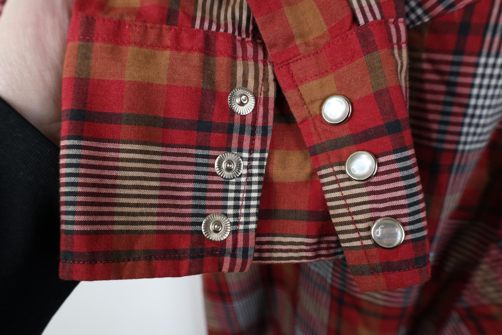Vintage Vintage 70s 80s Rockabilly Cowboy Snap Button Shirt USA Size US L / EU 52-54 / 3 - 4 Thumbnail