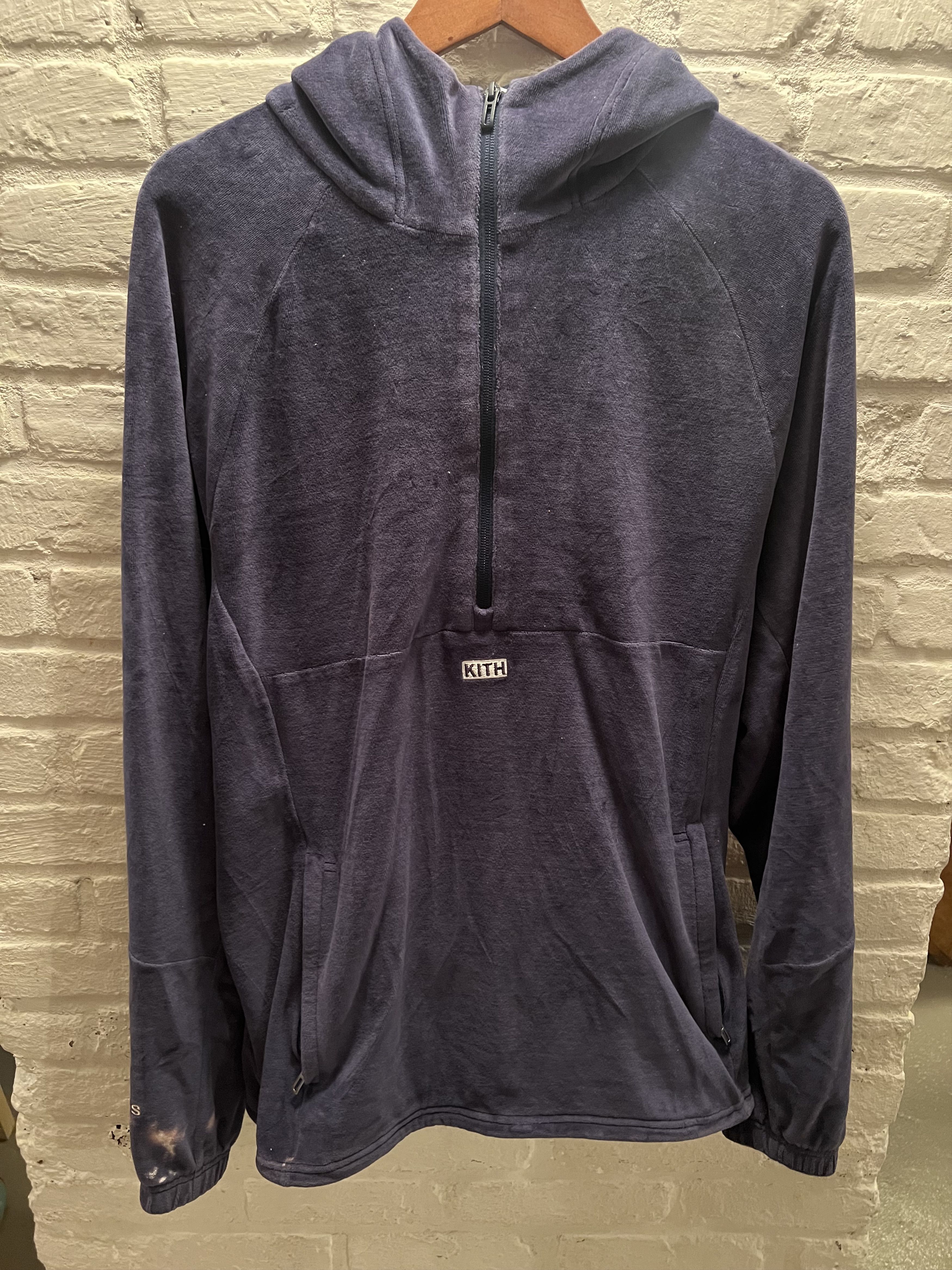 Adidas × Kith Kith x Adidas - Velour Zip Hoodie - Medium Size US M / EU 48-50 / 2 - 1 Thumbnail