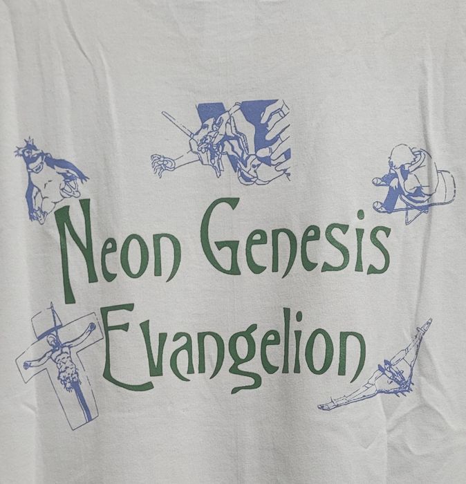 Vintage RARE Anime Neon Genesis Evangelion Smashing Pumpkins Concept