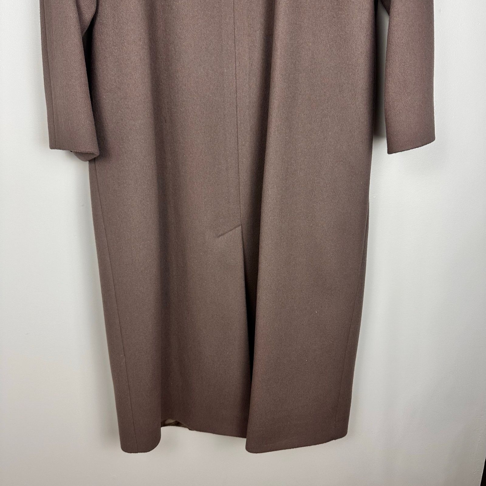 Jones New York Jones NY Union 100% Wool Double Breasted Trench Coat Sz 16 Size XXL / US 16-18 / IT 52-54 - 14 Thumbnail