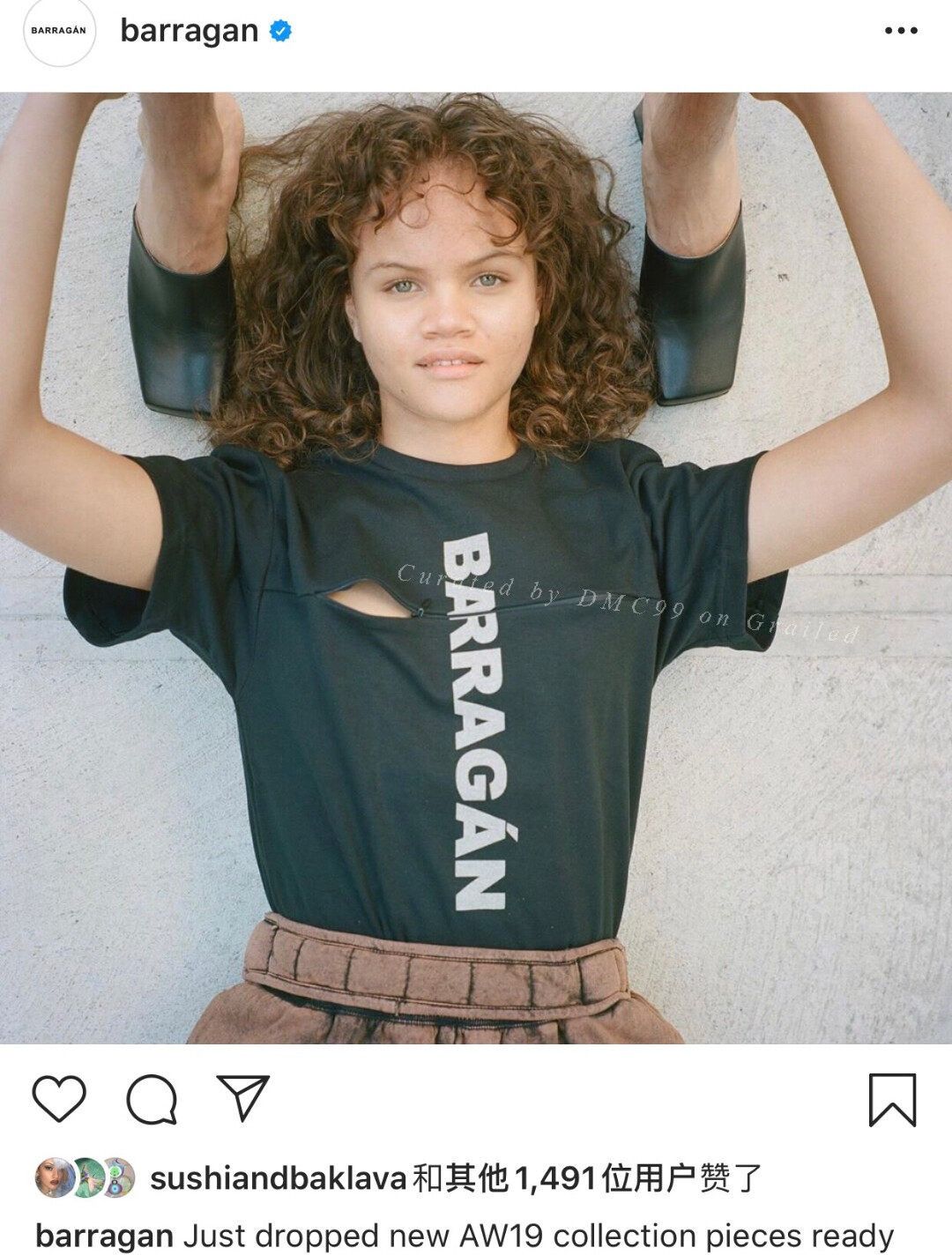 Barragan Barragan Deconstructed S/S T-shirt 2019AW Size XS / US 0-2 / IT 36-38 - 1 Thumbnail