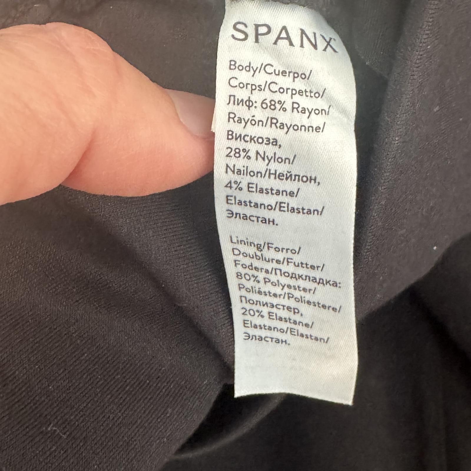 Domenico Spano Spanx Black Leggings XS Size 26" / US 2 / IT 38 - 4 Thumbnail