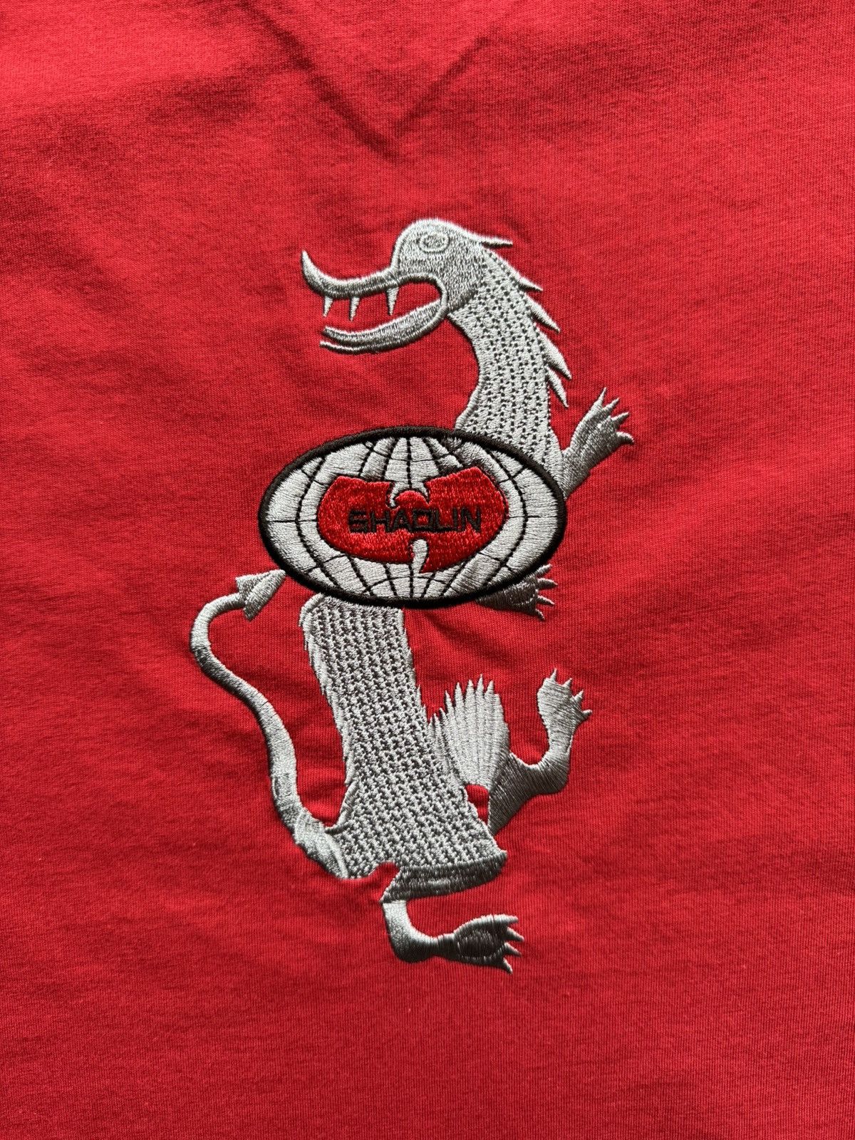 Japanese Brand × Vintage × Wu-Tang Clan Vintage Wu-Tang Clan Shaolin Dragon Tee Size US XL / EU 56 / 4 - 1 Thumbnail