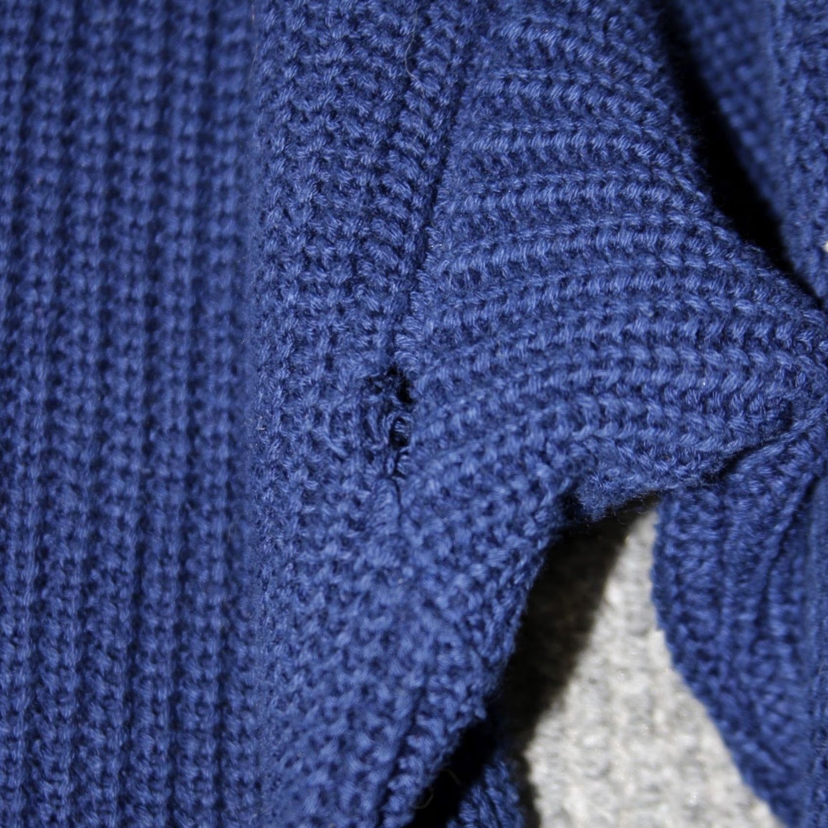 Lyle & Scott VINTAGE Lyle & Scott Cardigan Mens S Blue Shawl Collar Cotton Sweater Size US S / EU 44-46 / 1 - 5 Thumbnail