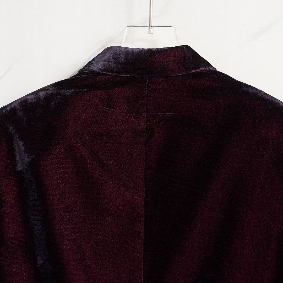 Emporio Armani Emporio Armani Men's Vintage Velvet Suit Size US M / EU 48-50 / 2 - 7 Thumbnail