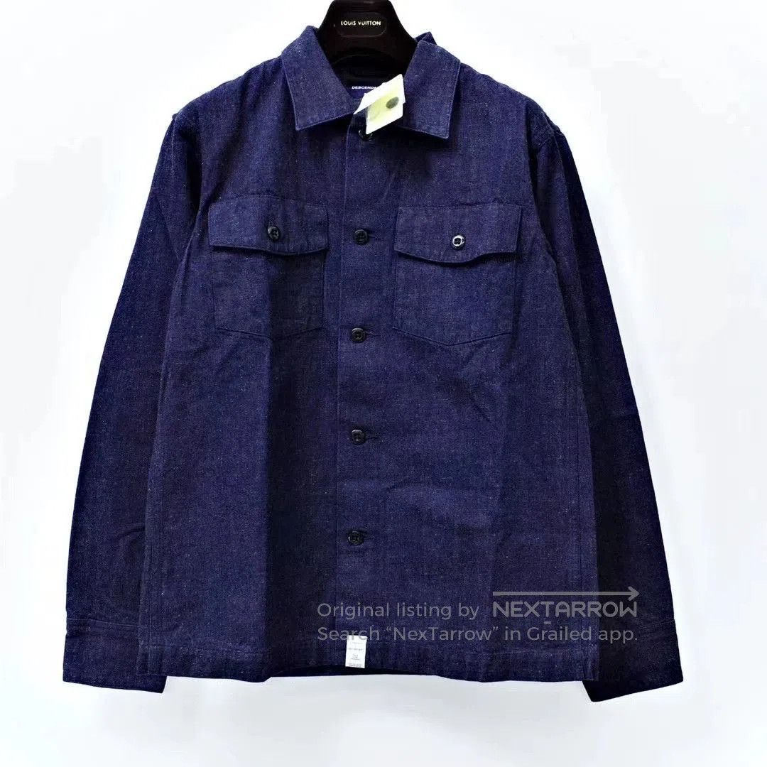 Descendant Descendants 16aw Indigo Denim Shirt. Size US M / EU 48-50 / 2 - 1 Thumbnail