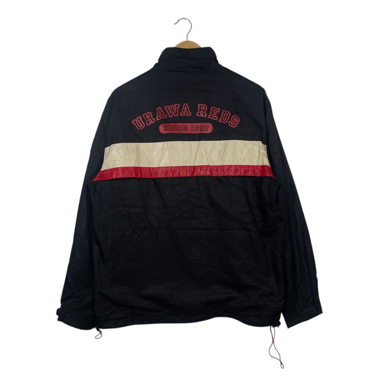 Vintage Vintage Urawa Reds Track Jacket Windbreaker Black White Red Size US L / EU 52-54 / 3 - 4 Thumbnail