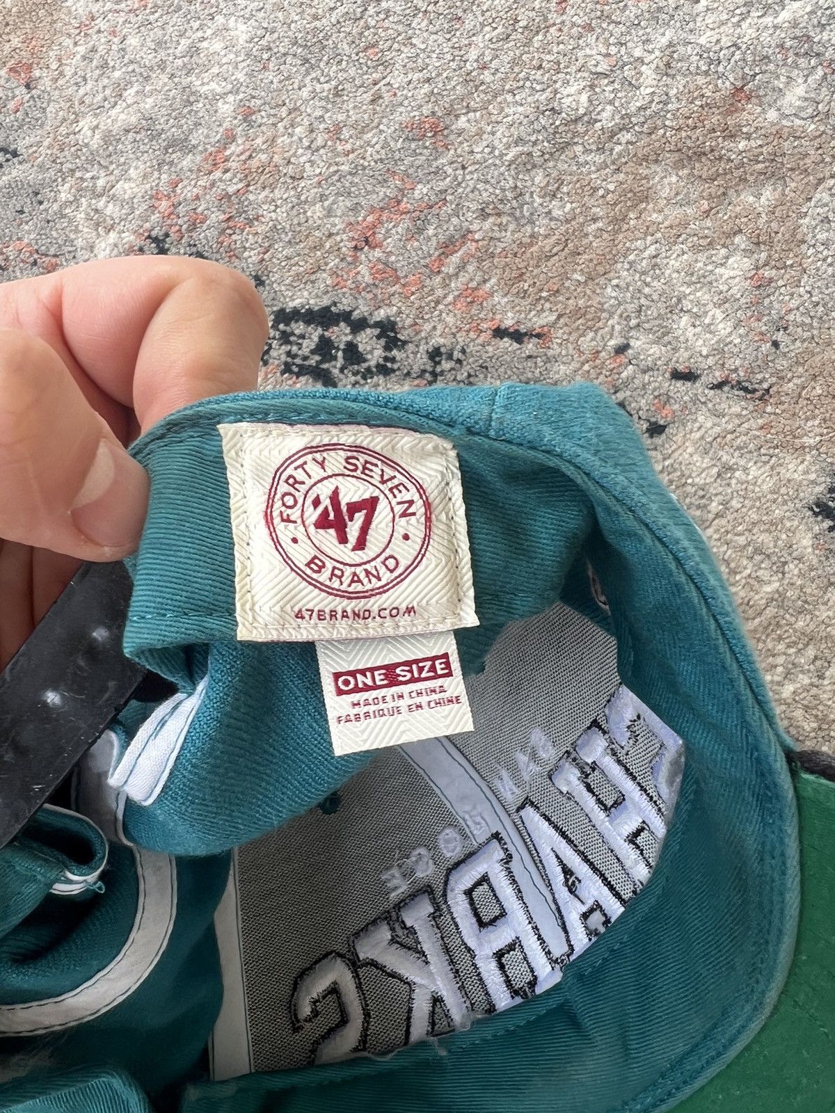 47 Brand Vintage San Jose Sharks NHL 47 Brand Cap Size ONE SIZE - 5 Thumbnail