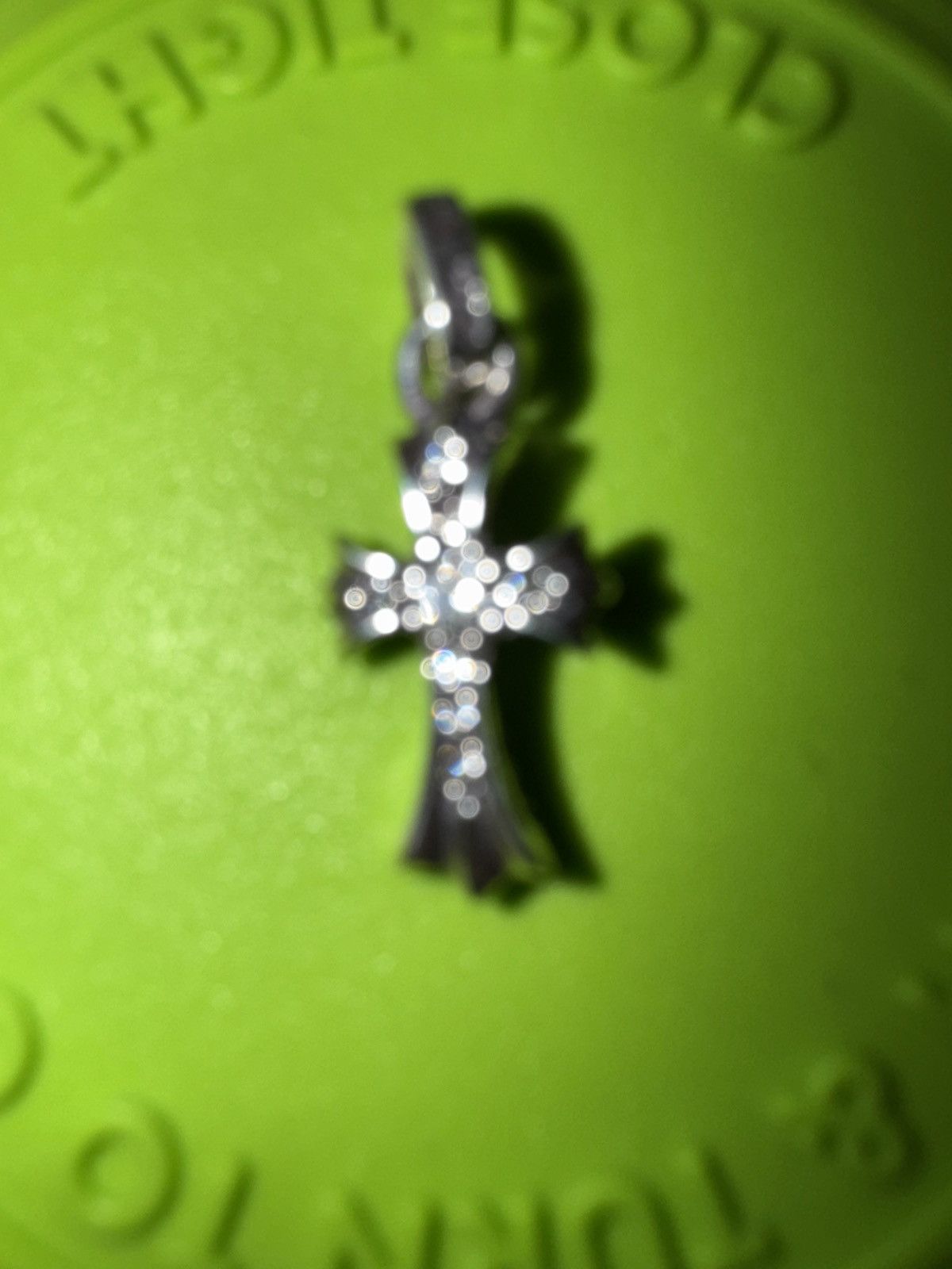 Chrome Hearts Chrome Hearts Baby Fat Pedant w/ Pave Diamonds Size ONE SIZE - 6 Thumbnail