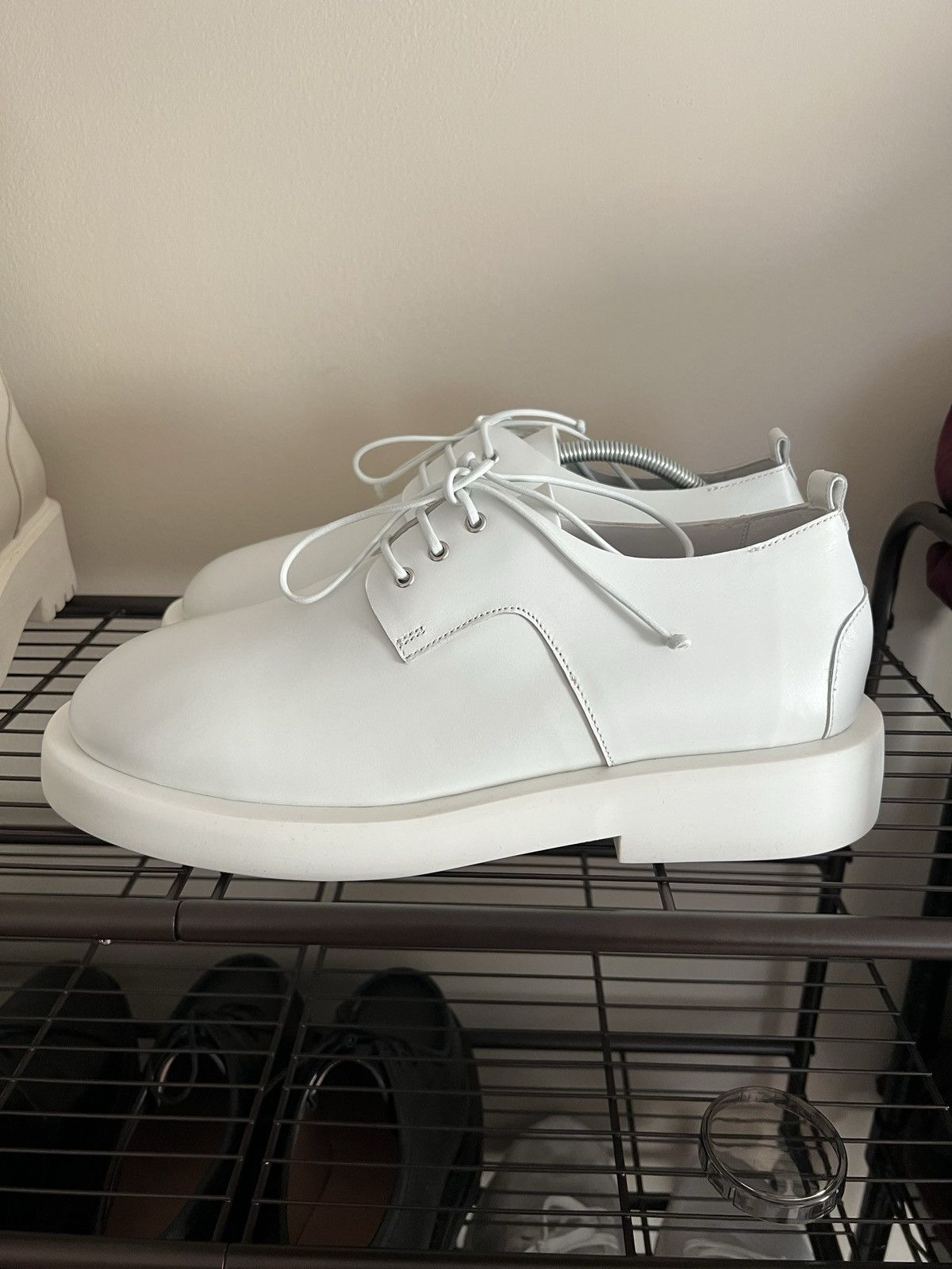 Marsell MARSELL White Gomme Gommello Derbys Size US 9.5 / EU 42-43 - 5 Thumbnail