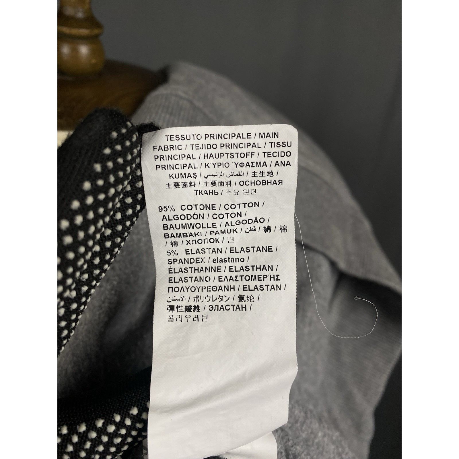 Moschino Moschino Psychobilly Big Logo Men's Gray Crewneck Sweater Si Size US M / EU 48-50 / 2 - 11 Thumbnail