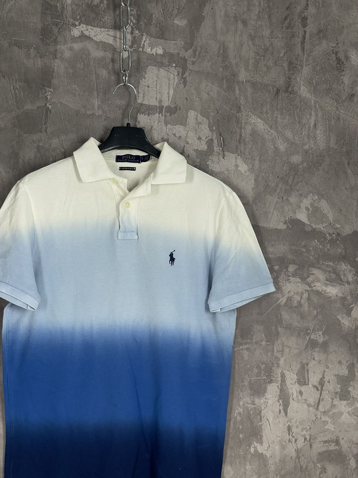 Japanese Brand × Polo Ralph Lauren × Vintage Vintage Polo Ralph Lauren Gradient Polo S Size Size US S / EU 44-46 / 1 - 4 Thumbnail
