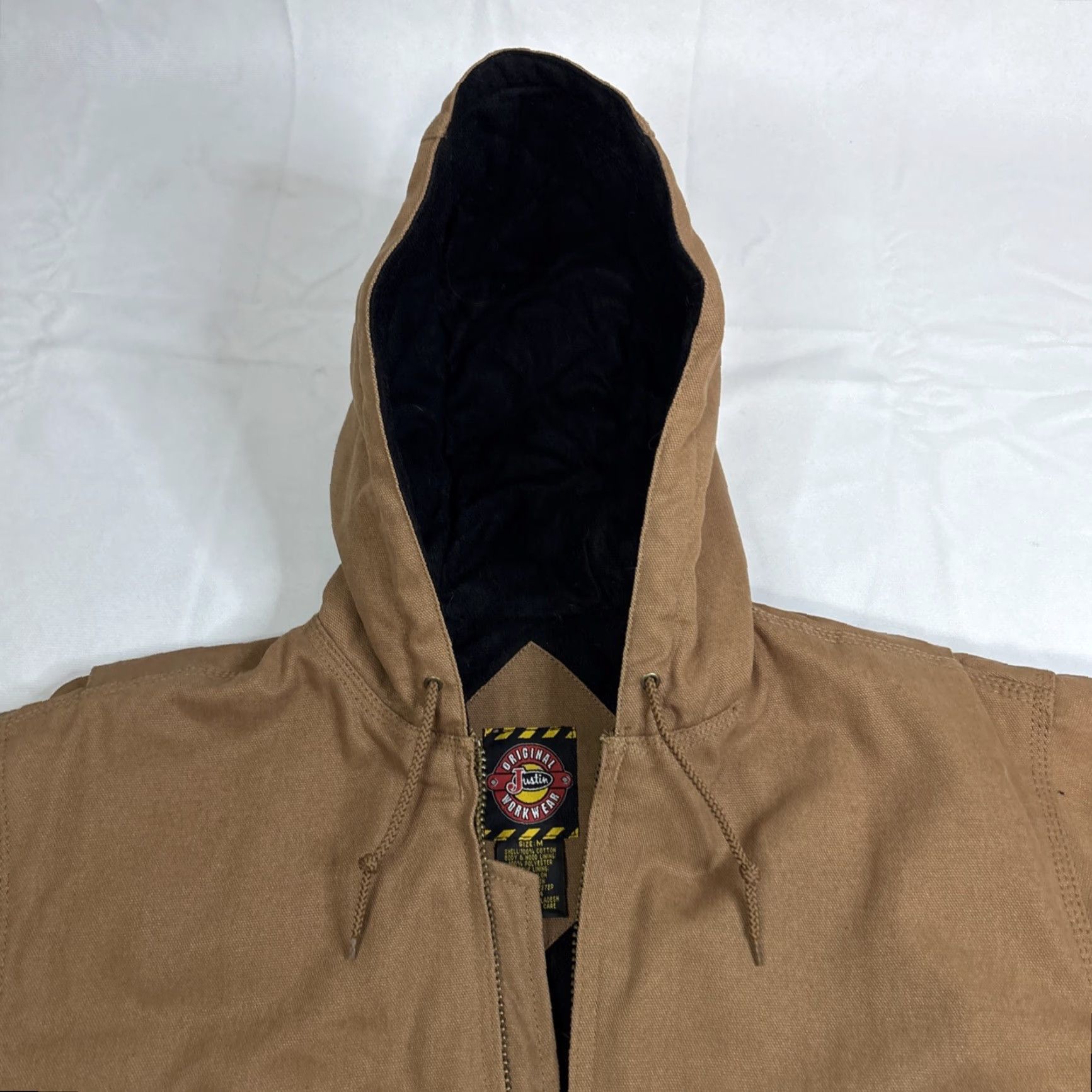 Justin Boots VINTAGE Justin Workwear Active Canvas Insulated Jacket Men’s Medium Brown Jacket Men’s Medium Brown Brown Canvas Insulated Jacket Justin Shoes? Size US M / EU 48-50 / 2 - 4 Thumbnail